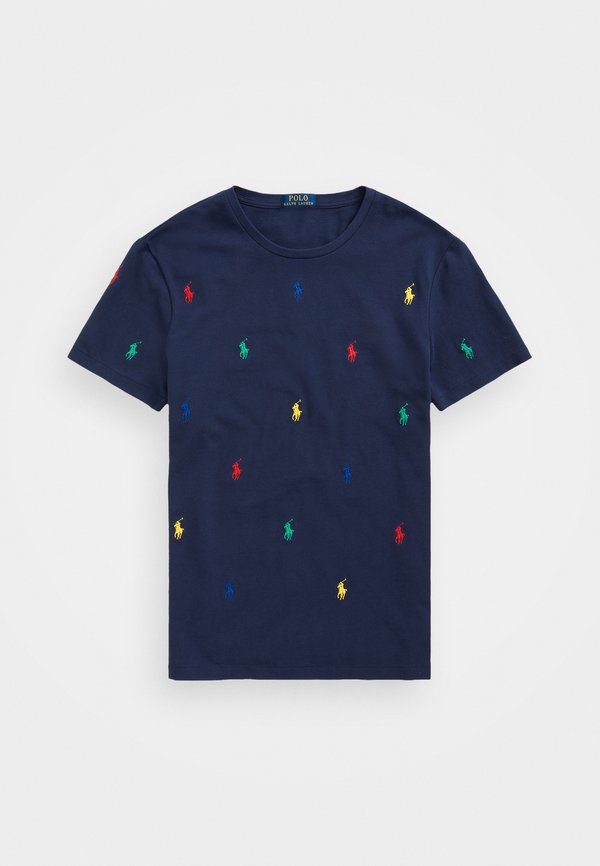 CUSTOM SLIM FIT POLO PONY MESH T-SHIRT - Print T-shirt4