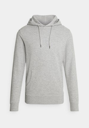 JJEBASIC HOOD - Felpa - light grey melange