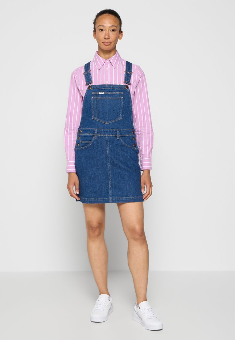 Wrangler Jeansjurken blauw