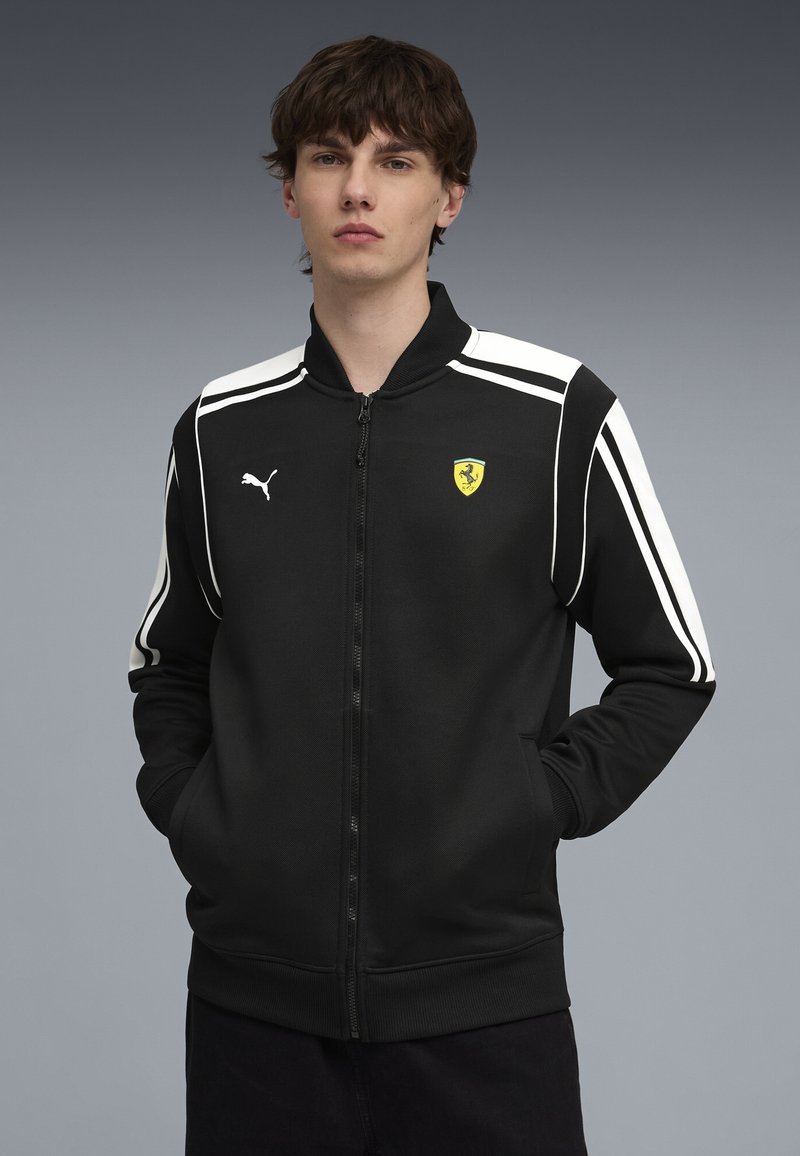Puma SCUDERIA FERRARI - Mikina na zip - black