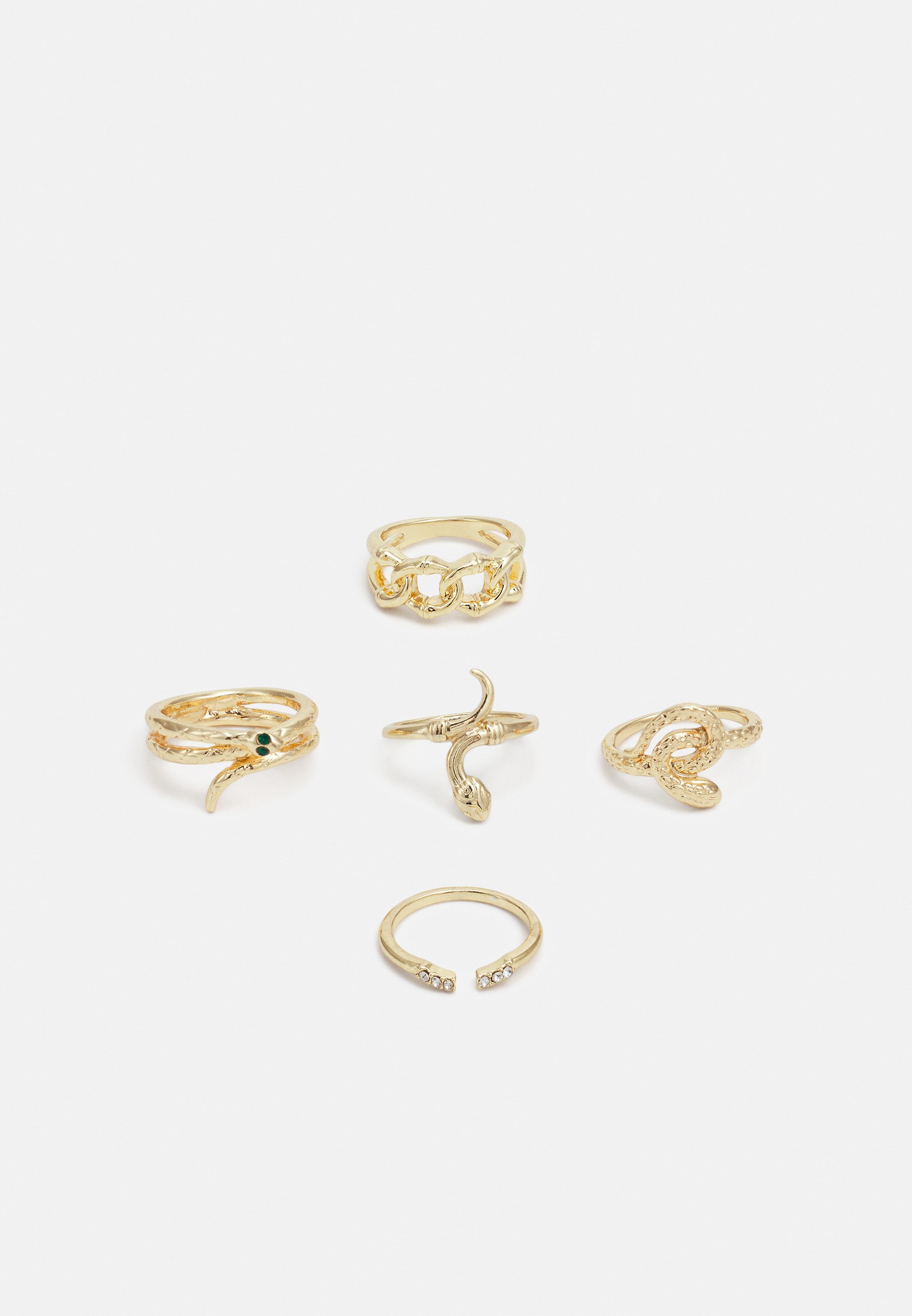 Gold color ring