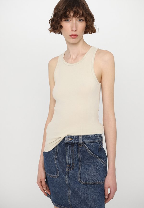 TANK - Top - dusty beige3