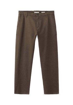 Mango, ADULT - Jean droit - dark brown