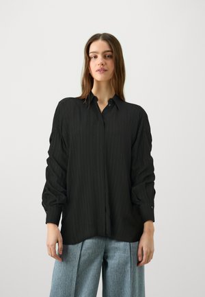 EFFIE - Nööpidega pluus - black