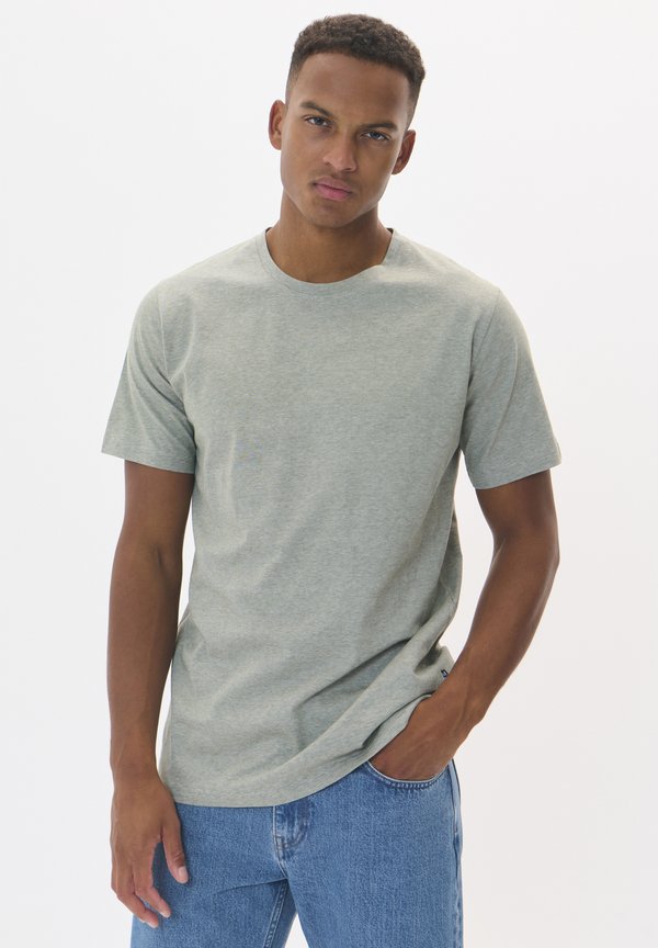 JERMANE STRIPE - T-Shirt print - thyme