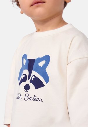 Petit Bateau, T-shirt à manches longues - milk