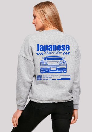 RETRO CAR JAPANESE STREETSTYLE - Sweatshirt - heather grey