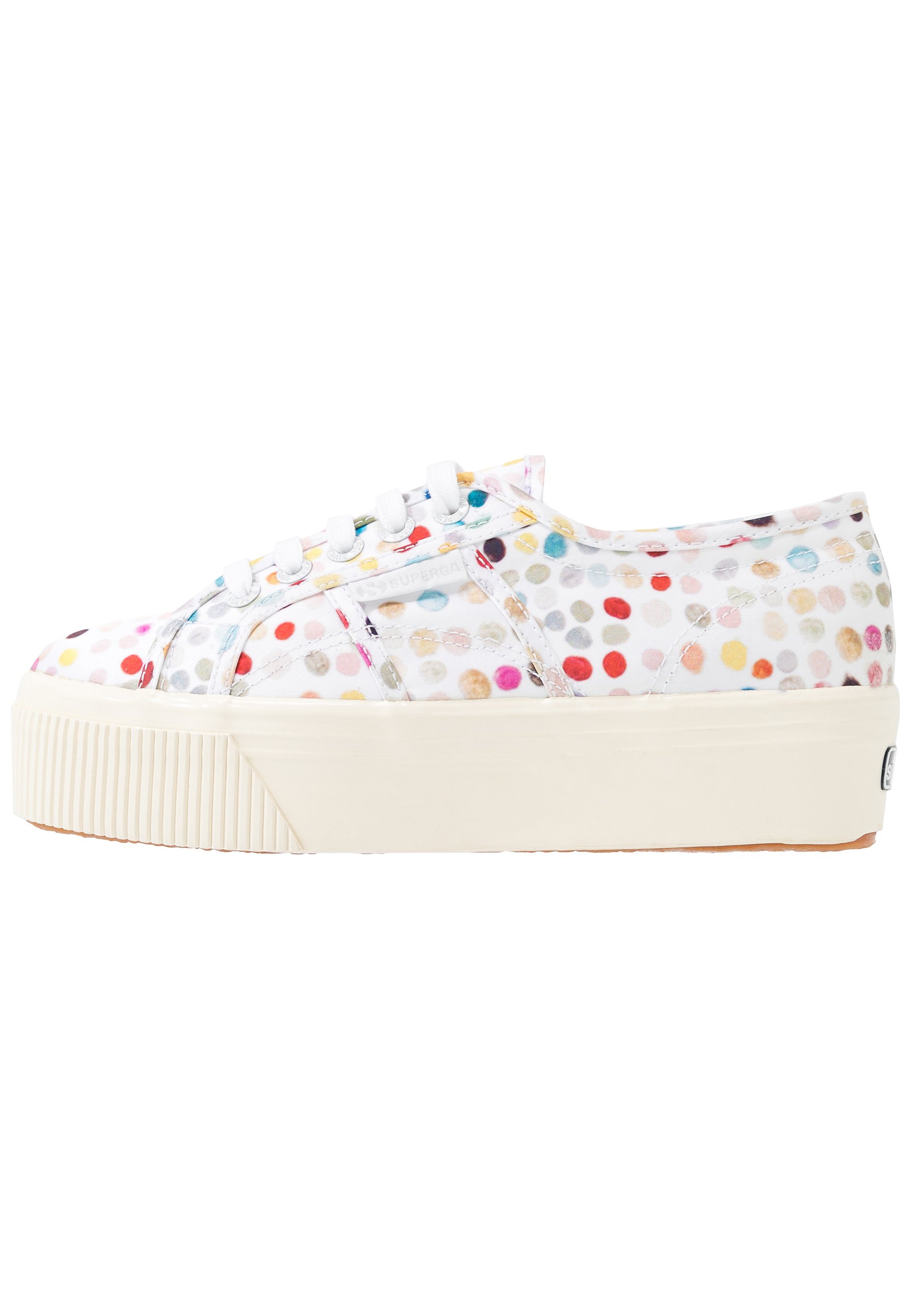 superga white multicolor