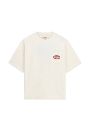 Guess, BOXY T-SHIRT - T-shirt print - weiß
