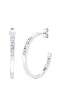 Elli SPARKLING ELEGANCE - MIT KRISTALLEN VON SWAROVSKI® - Ohrringe - silberfarben