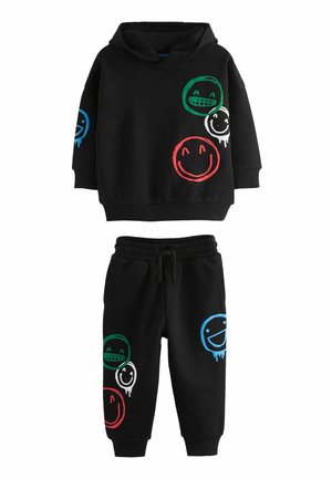 ALL-OVER PRINTED AND JOGGERS SET - Træningsbukser - black graffitti
