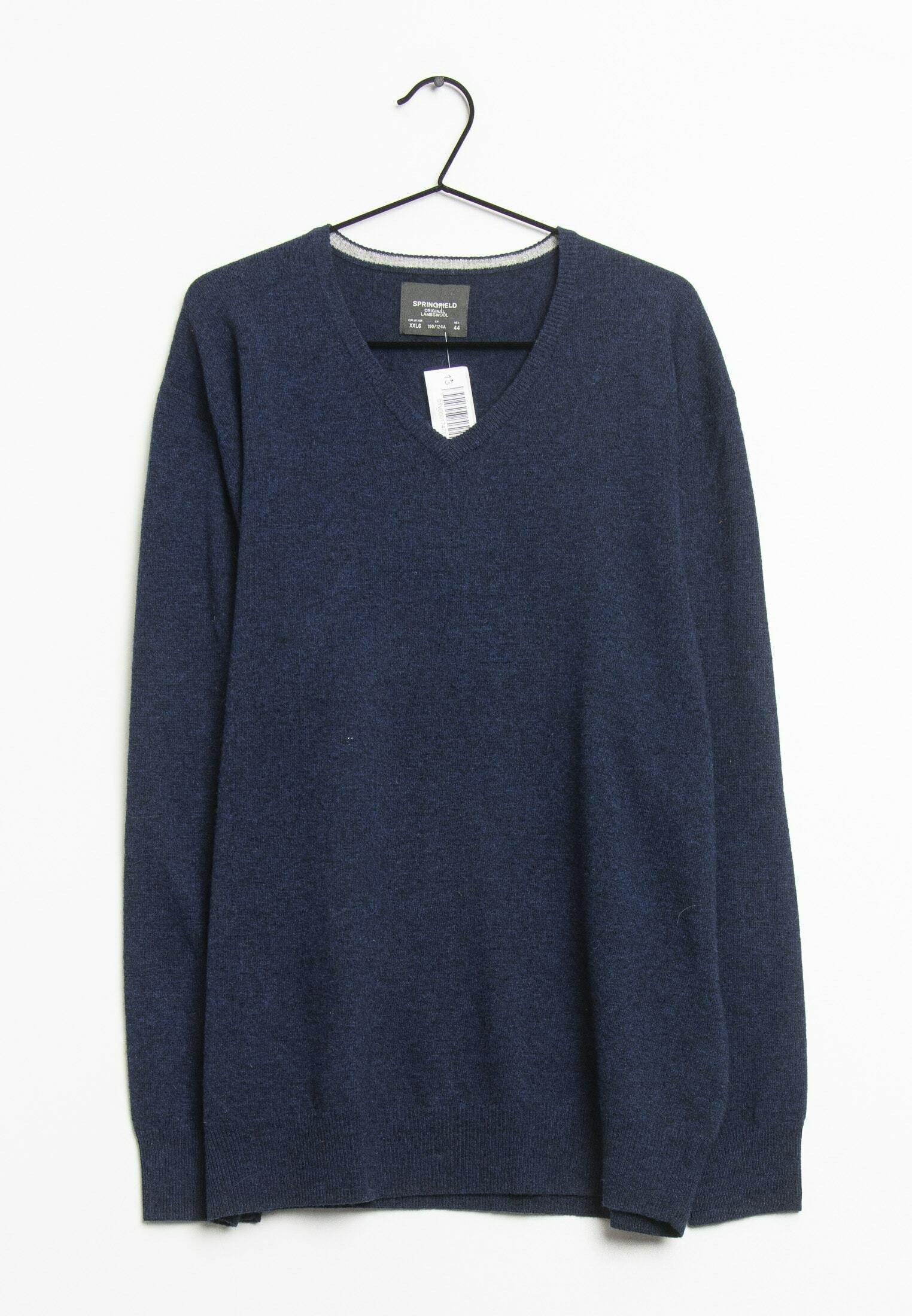 Springfield Jersey de punto - blue/azul - Zalando.es