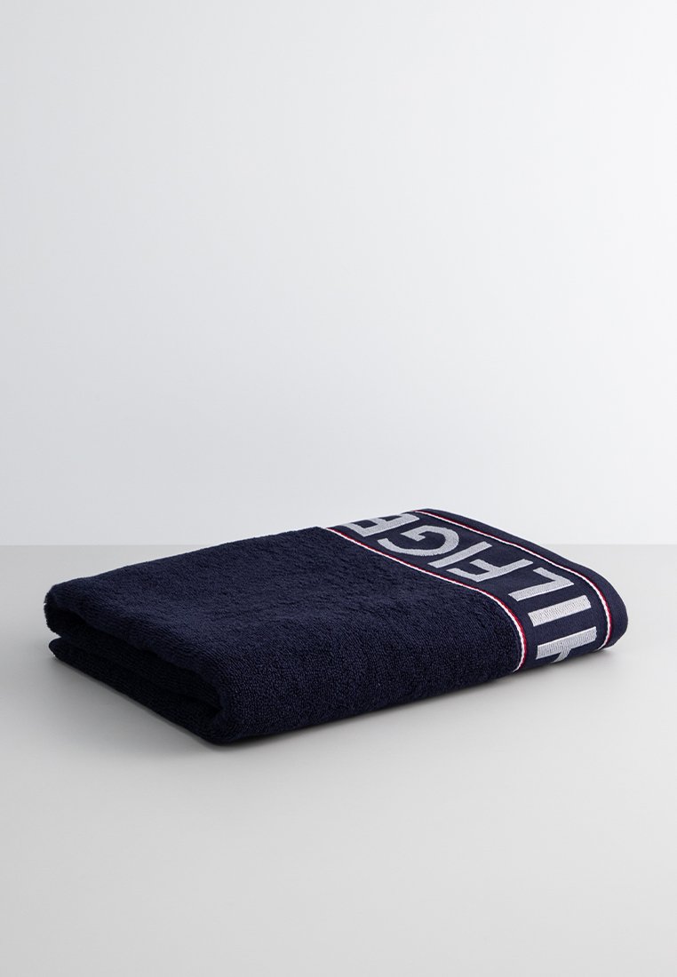 Tommy Hilfiger Handduk mörkblå
