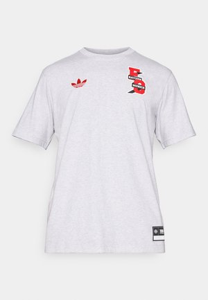 adidas Originals FC BAYERN MUENCHEN  - T-shirt con stampa - light grey heather
