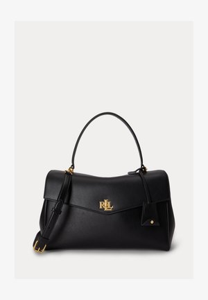 Lauren Ralph Lauren, FARRAH SOFT-SATCHEL-MEDIUM, czarny