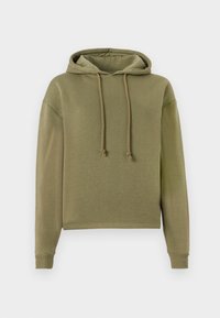 PCCHILLI HOODIE - Felpa con cappuccio - deep lichen green