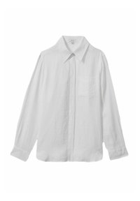 Reiss CAMPBELL LONG SLEEVE - Užsagstoma palaidinė - white