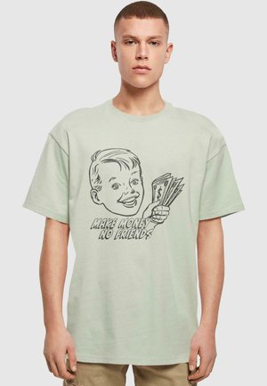 MAKE MONEY TEE - Print T-shirt - softsalvia