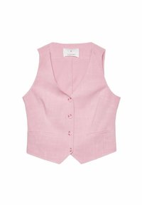 BUTTONED - Waistcoat - light pink