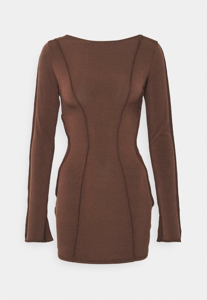 Nly by Nelly Cocktailjurk bruin