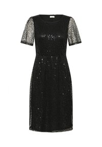 SHIMA SHORT SLEEVE - Juhlamekko - pitch black