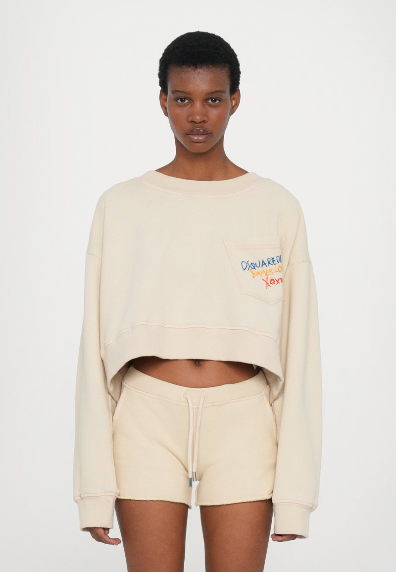 Dsquared2 OFF SHOULDER - Pusa - off-white