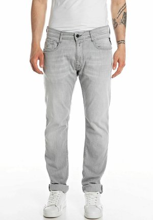 Replay ROCCO - Straight leg jeans - light grey