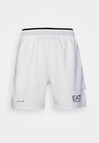 EA7 Emporio Armani - SHORTS - Korte broeken - white Miniatuurafbeelding 1