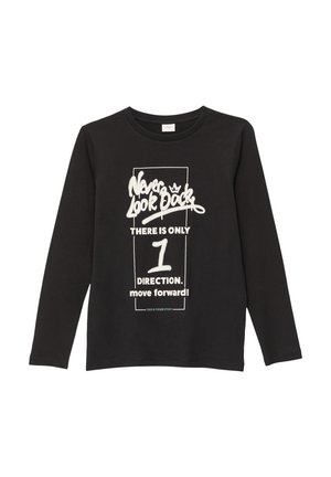 Langarmshirt - schwarz