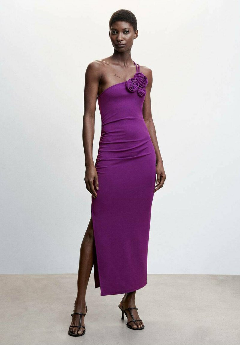 Mango LINDSAY Vestido de fiesta purple/morado Zalando.es