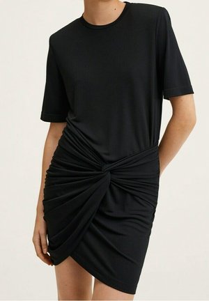 Robe en jersey - black
