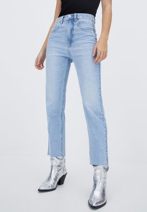 Jeans Straight Leg - blue denim