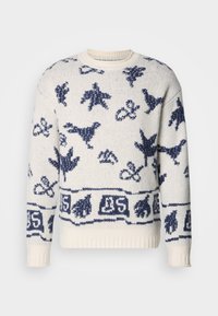 Scotch & Soda EXTRA DROPPED SHOULDER - Πουλόβερ - eggnog