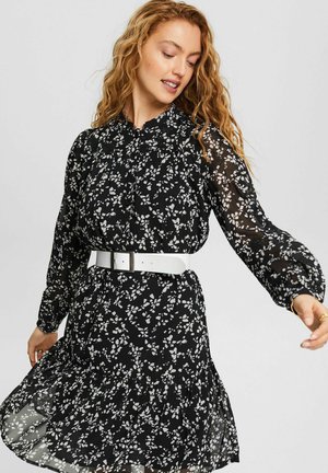 Rochie tip cămașă - black