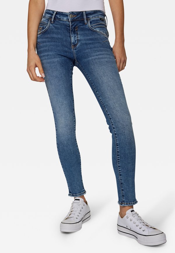 SUPER SKINNY ADRIANA - Jeans Skinny Fit - mid brushed glam