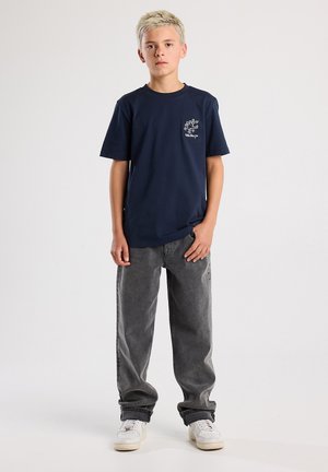 America Today, T-Shirt print - dark blue