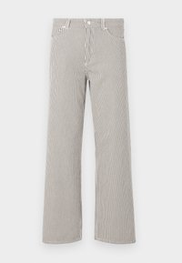 TROUSERS HIGH WAIST WIDE LEG CURATED BY LENA - Wide leg - off white/multicoloured