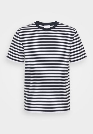 SAMI CLASSIC STRIPE - Print T-shirt - navy