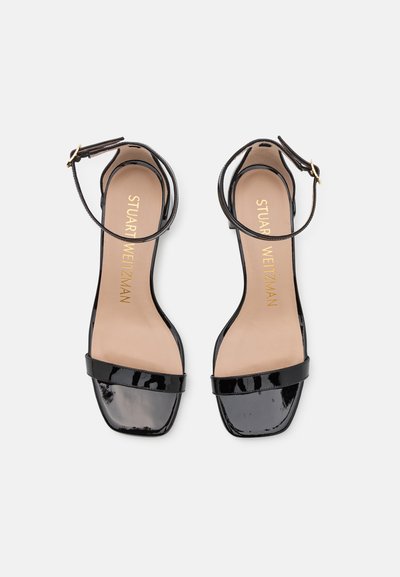 Stuart Weitzman NUDISTCURVE - Sandaalit nilkkaremmillä - black