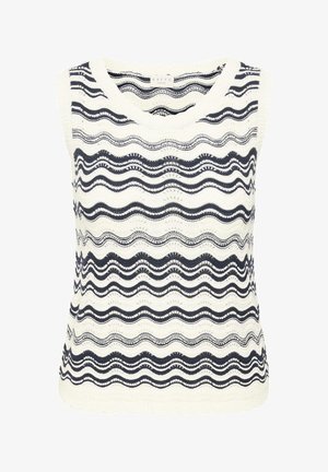 Kaffe Curve, KCANIA - Débardeur - chalk midnight m wavy lines