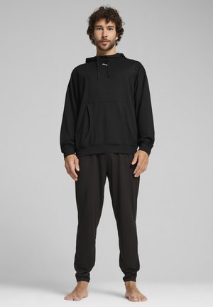 STUDIO FOUNDATION TAPERED - Pantalon de survêtement - black