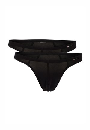 STRING 2ER PACK - Slip - schwarz