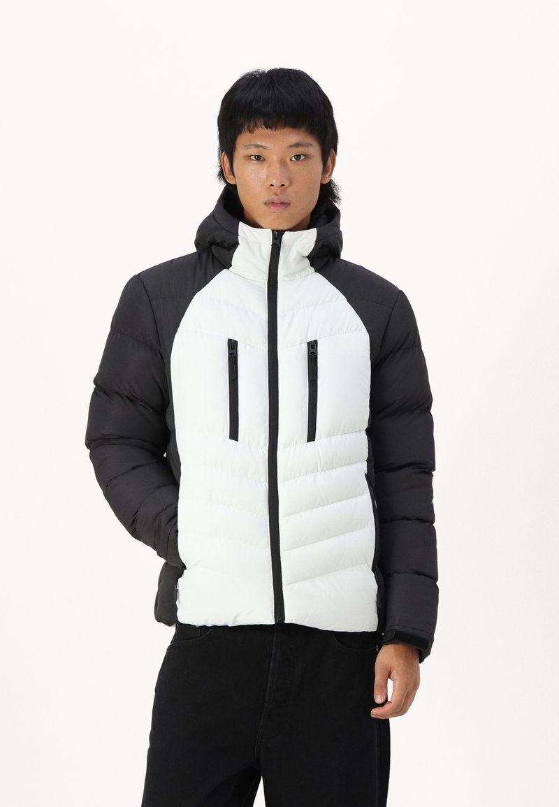 Brave Soul COLTER - Chaqueta de invierno - black/ white