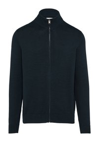 s.Oliver MIT STEHKRAGEN - Strickjacke - navy