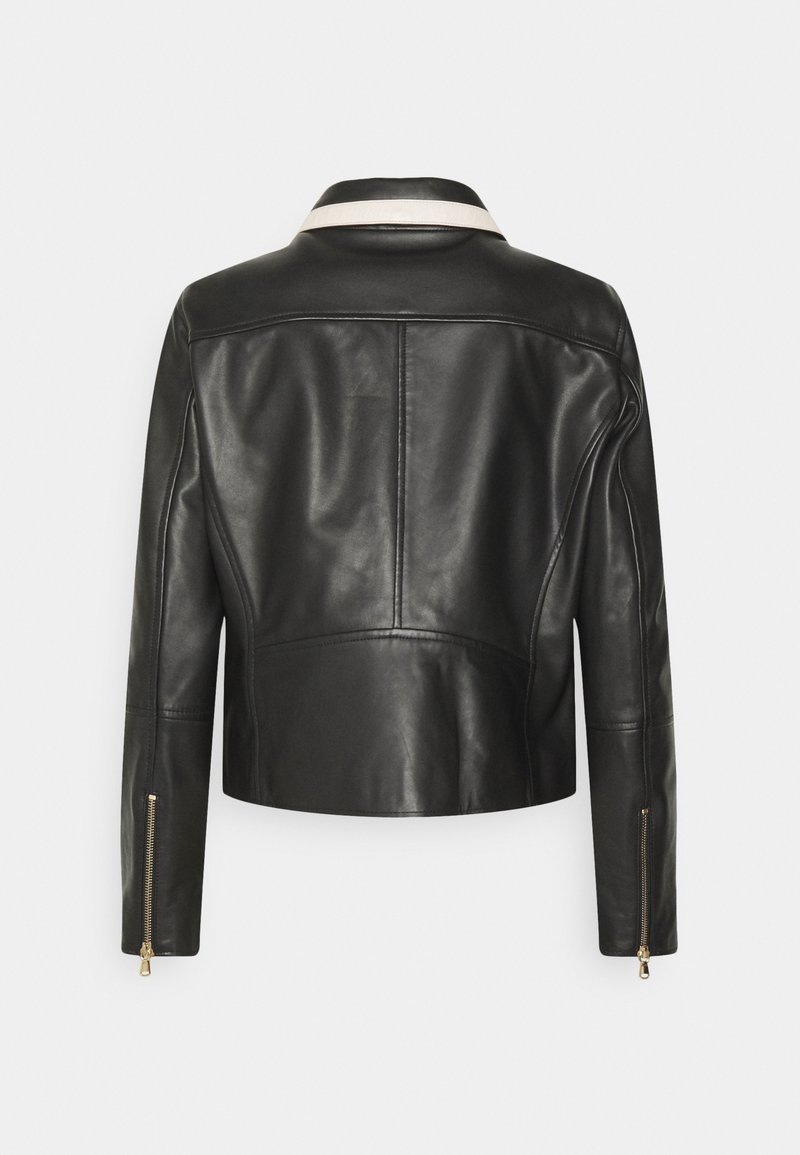 Damen Leichte Jacken | Marella GENTILE Lederjacke nero con/schwarz - UR11977 Damen Leichte Jacken | Marella GENTILE Lederjacke nero con/schwarz - UR11977