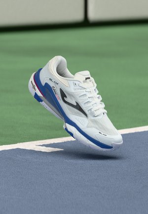 Joma SLAM - Παπούτσια πάντελ - white/blue