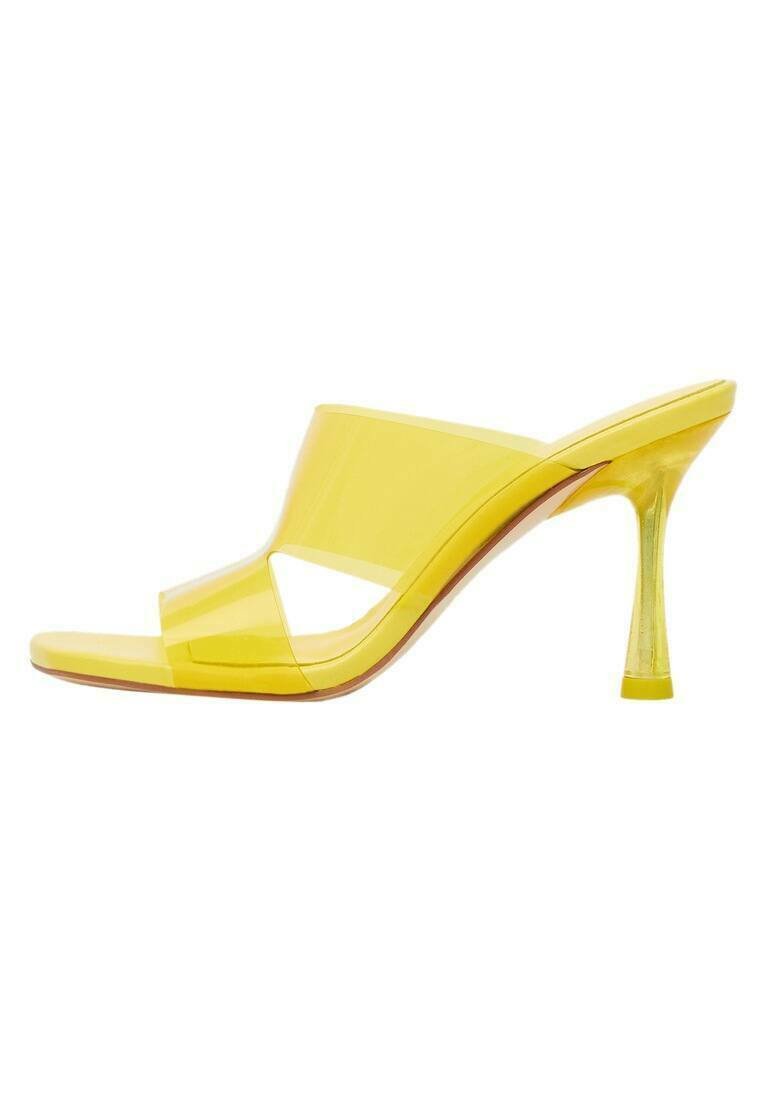mango yellow heels