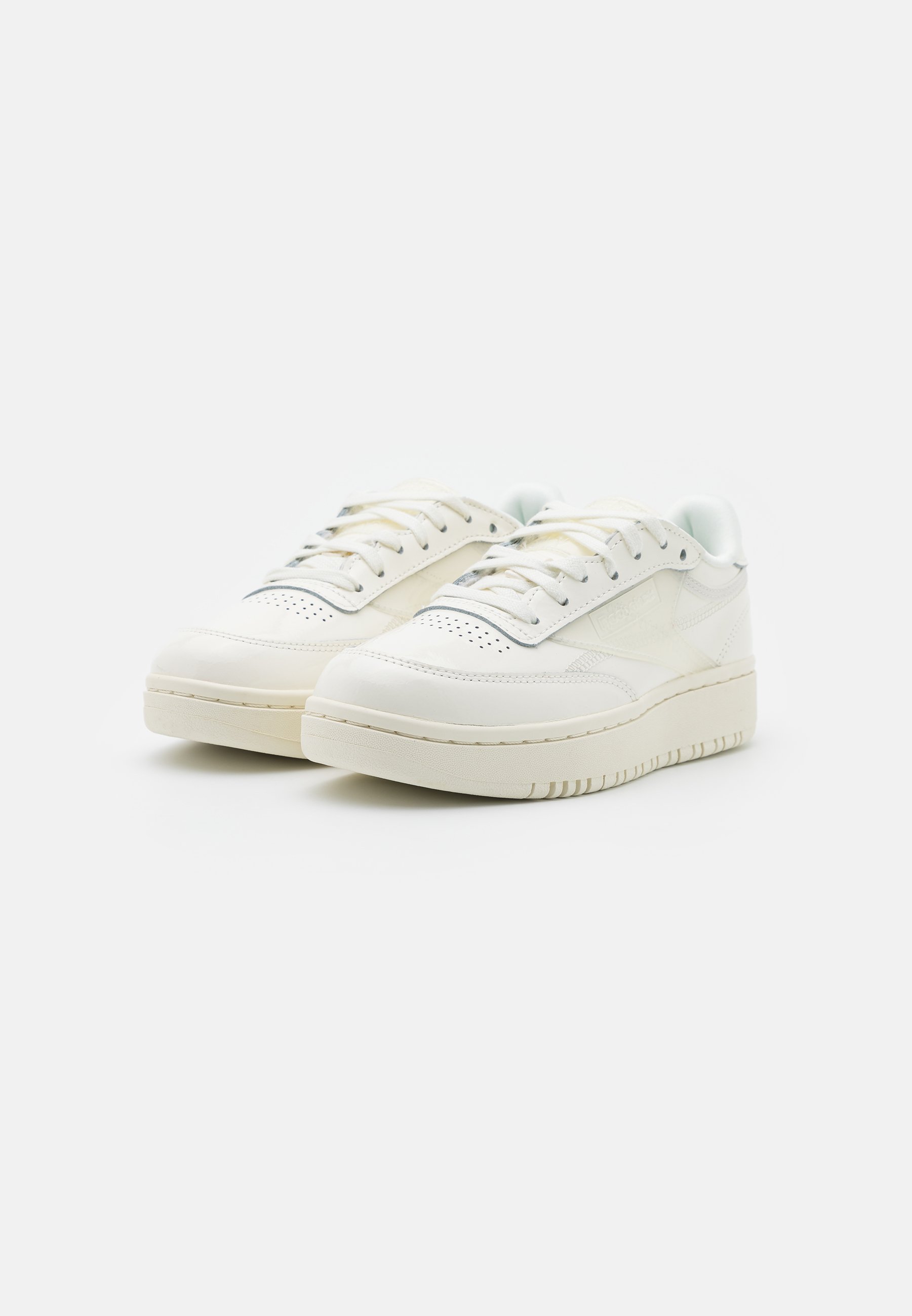 Reebok Classic CLUB C DOUBLE - Zapatillas - chalk/crema - Zalando.es