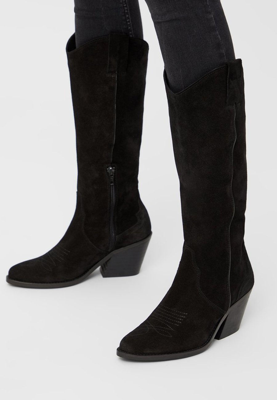 Bianco Botas de tacón - black/antracita - Zalando.es