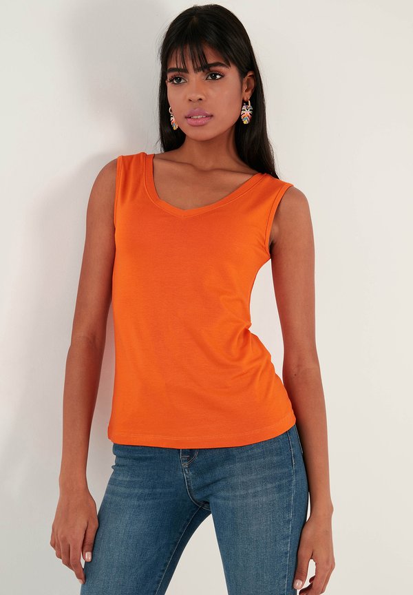 REGULAR FIT - Top - orange